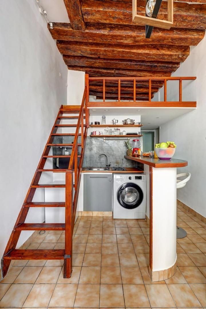 378 Suite Verrerie - Superbe Studio A Parijs Buitenkant foto
